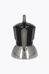 Bialetti Espressokocher New Moka Induction 2 tasses Noir