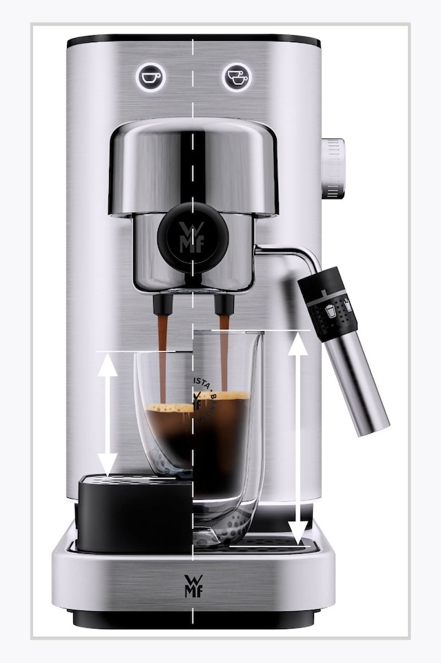 WMF Lumero Espresso machine expresso à porte-filtre acier inoxydable