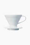 Hario V60 Dripper 01 Ceramic Coffee Filter (Hand Filter) white