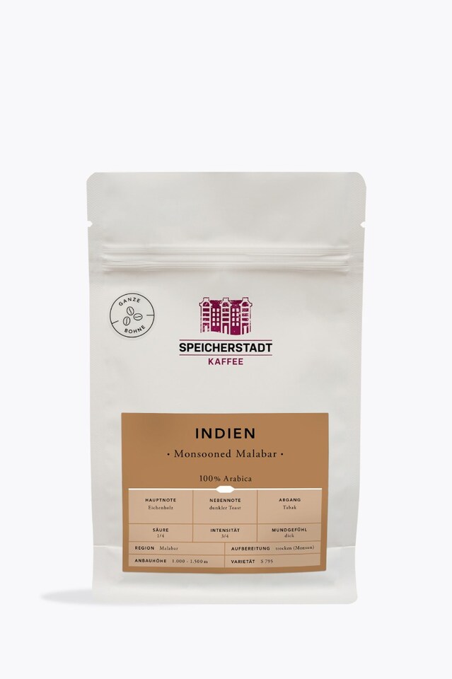Speicherstadt India Monsooned Malabar 250g