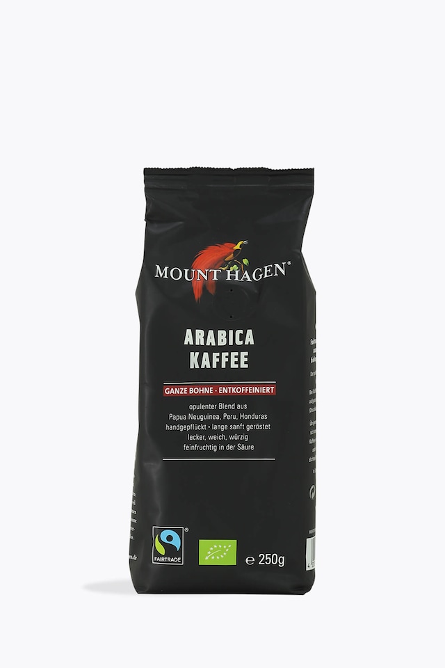 Mount Hagen Arabica Coffee Decaffeinated Organic 250g