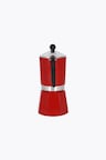 Bialetti cafetière expresso Rainbow rouge 6 tasses