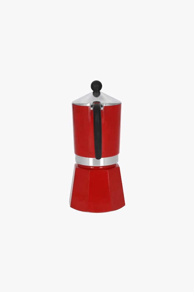 Bialetti cafetière expresso Rainbow rouge 6 tasses