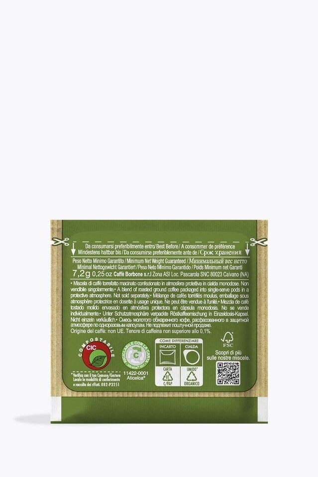 Caffè Borbone Miscela Deka E.S.E. Pads