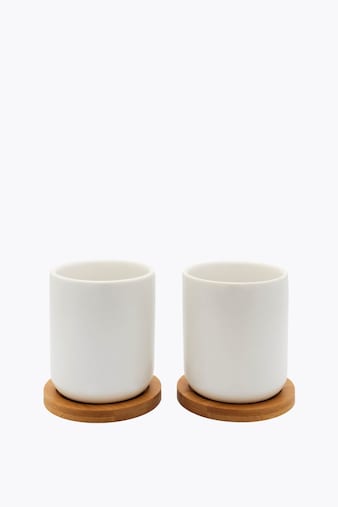 Bredemeijer Teacup Umea White 2-piece Set