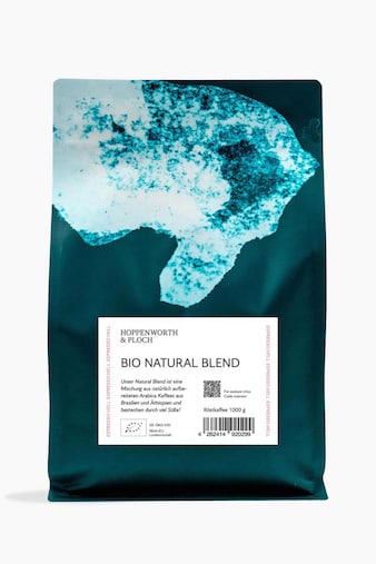 Hoppenworth & Ploch Natural Blend Organic Espresso 1kg
