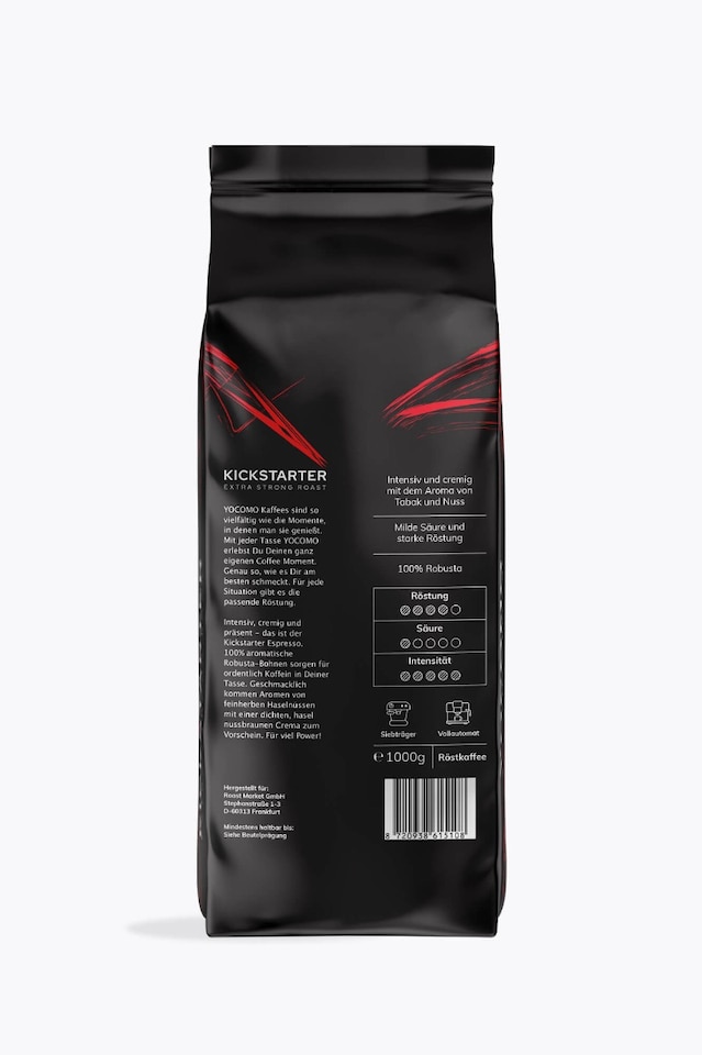 YOCOMO Kickstarter Extra Strong Roast Value Pack 6kg