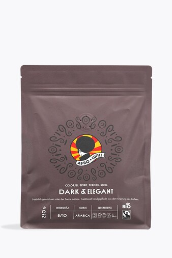 Afro Coffee Dark & Elegant Organic 250g