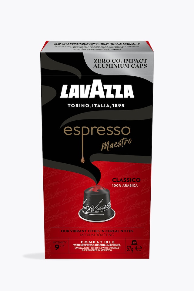 Lavazza Espresso Maestro Classico 10 Capsules Nespresso® compatible