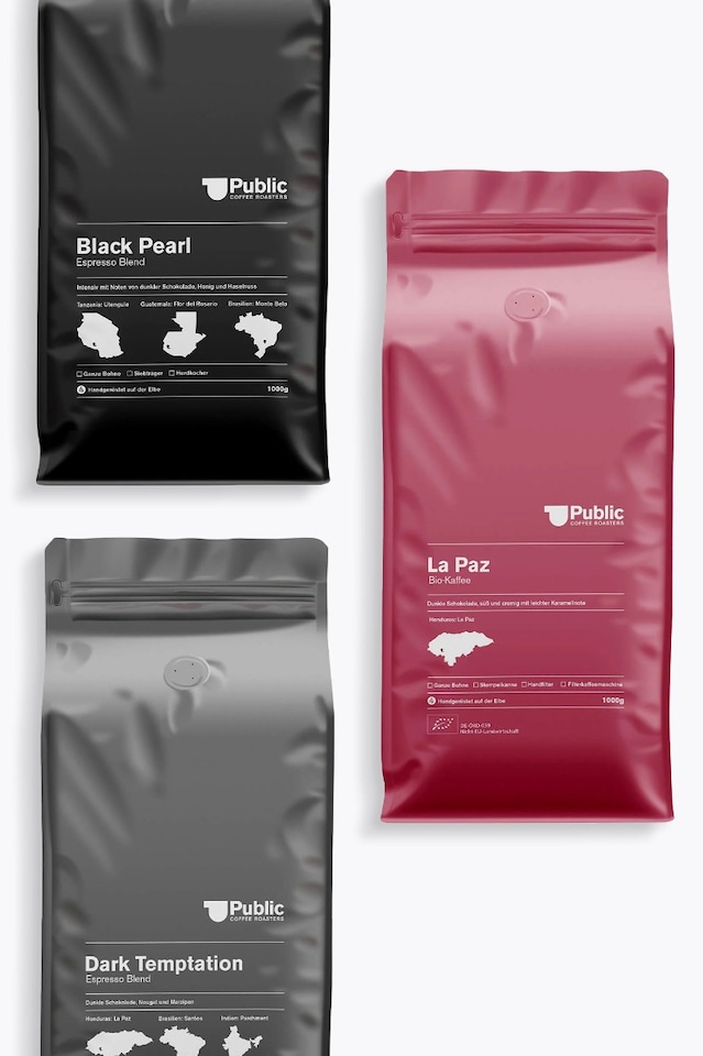 Public Coffee Roasters Tasting Set 3kg