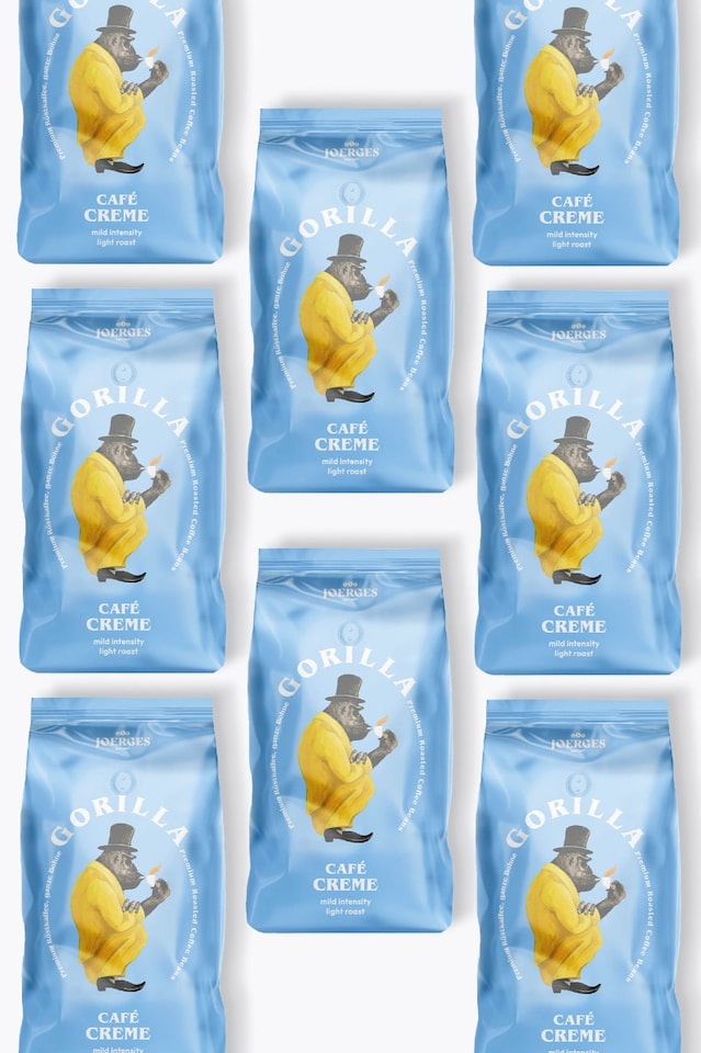 Gorilla Café Creme pack économique 8kg