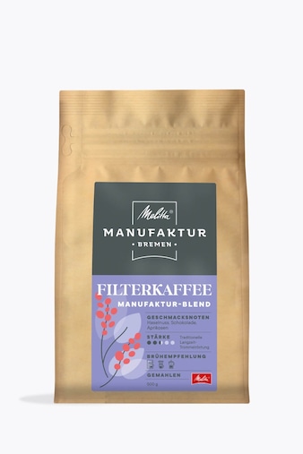 Melitta® Manufaktur Bremen Filter Coffee 500g ground