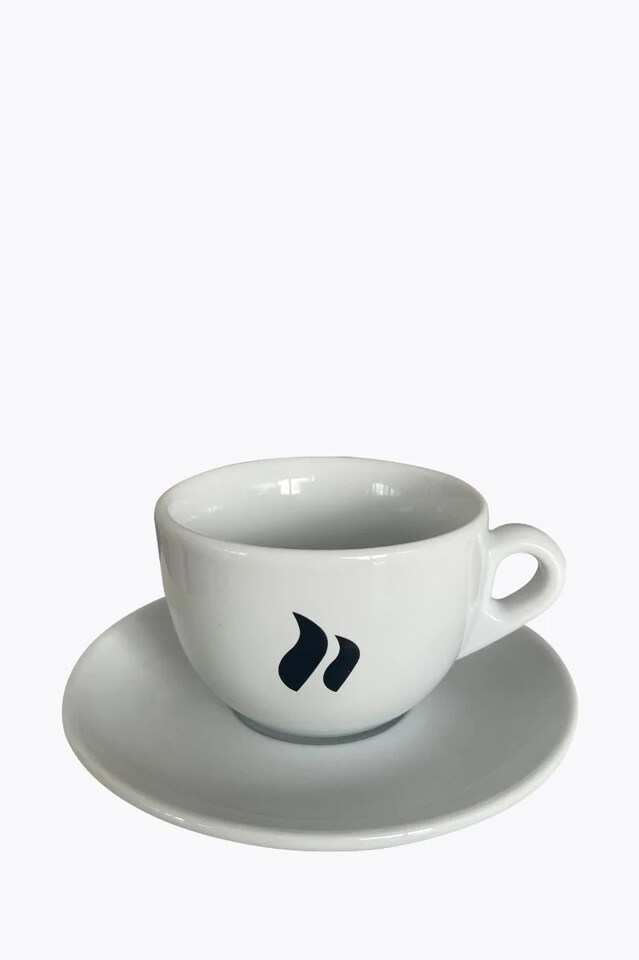roastmarket šálek na cappuccino bílá sada 4 kusů