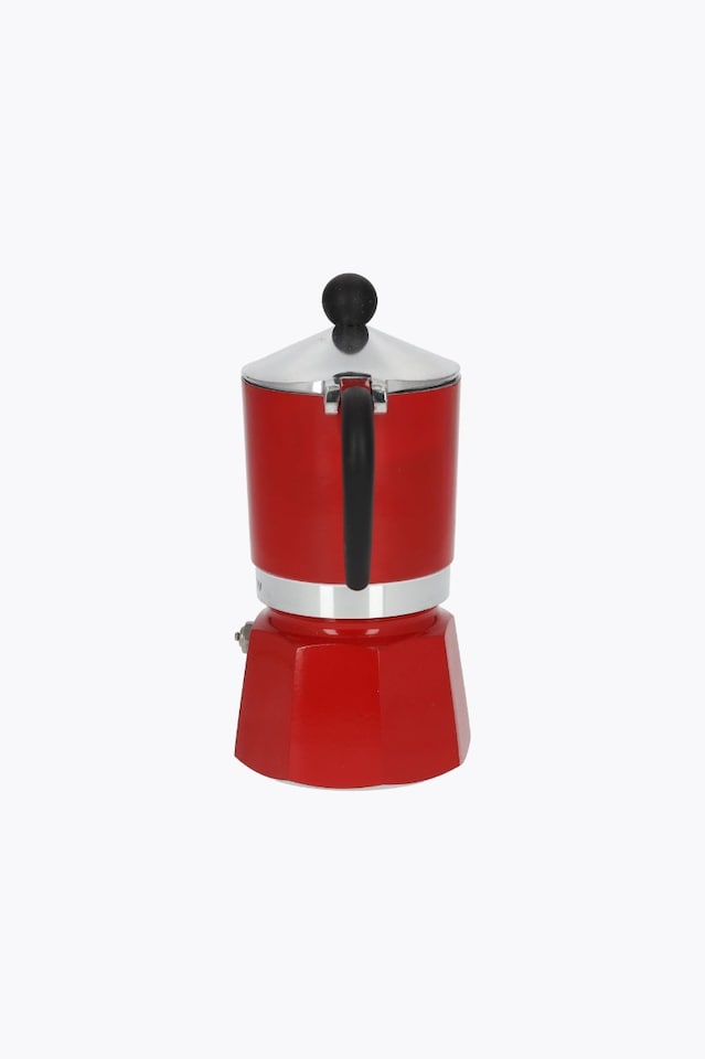 Bialetti cafetière expresso Rainbow rouge 3 tasses