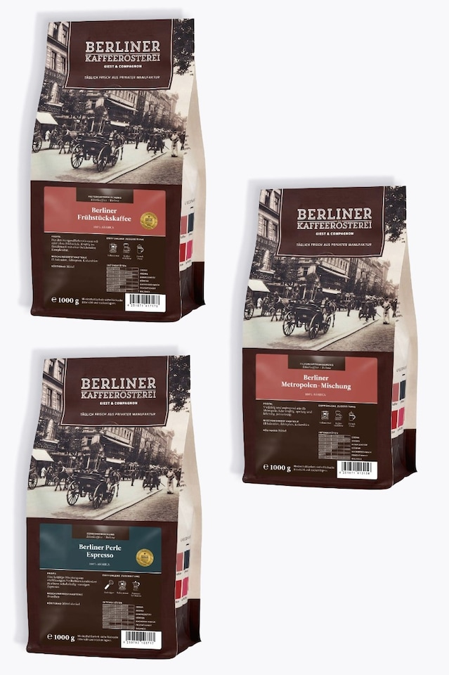 Berliner Coffeerösterei Tasting Set 3kg
