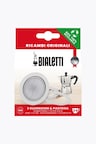 Bialetti 3 Gaskets + 1 Filter Screen 3-4 Cups