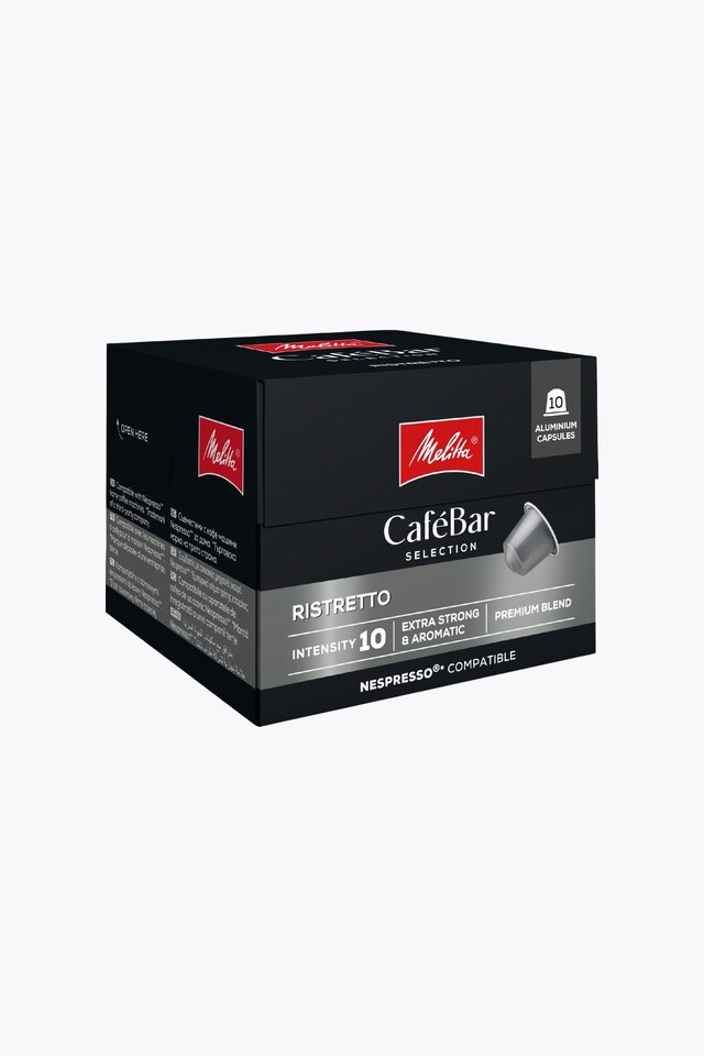 Melitta CaféBar Selection Ristretto 10 capsules compatibles Nespresso®