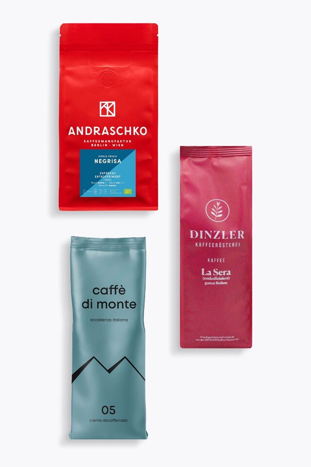 Decaffeinateder Coffee - Tasting Set 750g