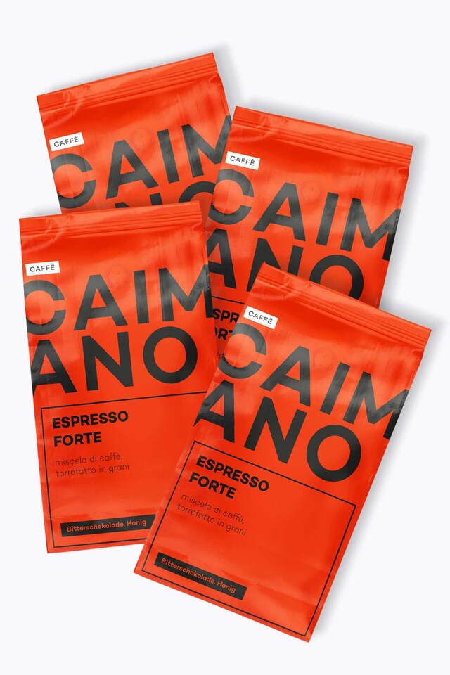 Caffè Caimano Espresso Forte Value Pack 4kg
