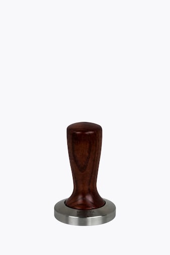 Motta Tamper Slim flat 58mm stainless steel and wood