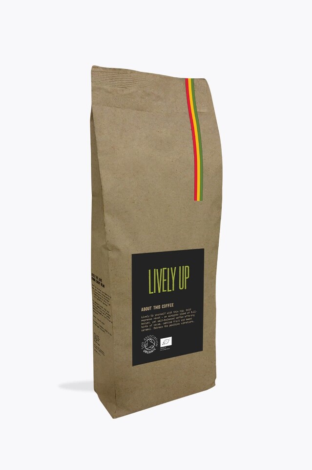 Marley Coffee Lively Up! Espresso Roast Bio 1kg