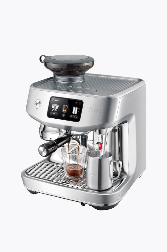 Sage the Oracle Jet Brushed Stainless Steel