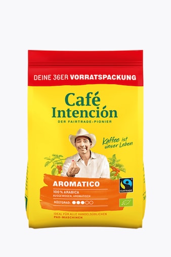 Café Intención Aromatico Organic 36 Pads Senseo® Compatible
