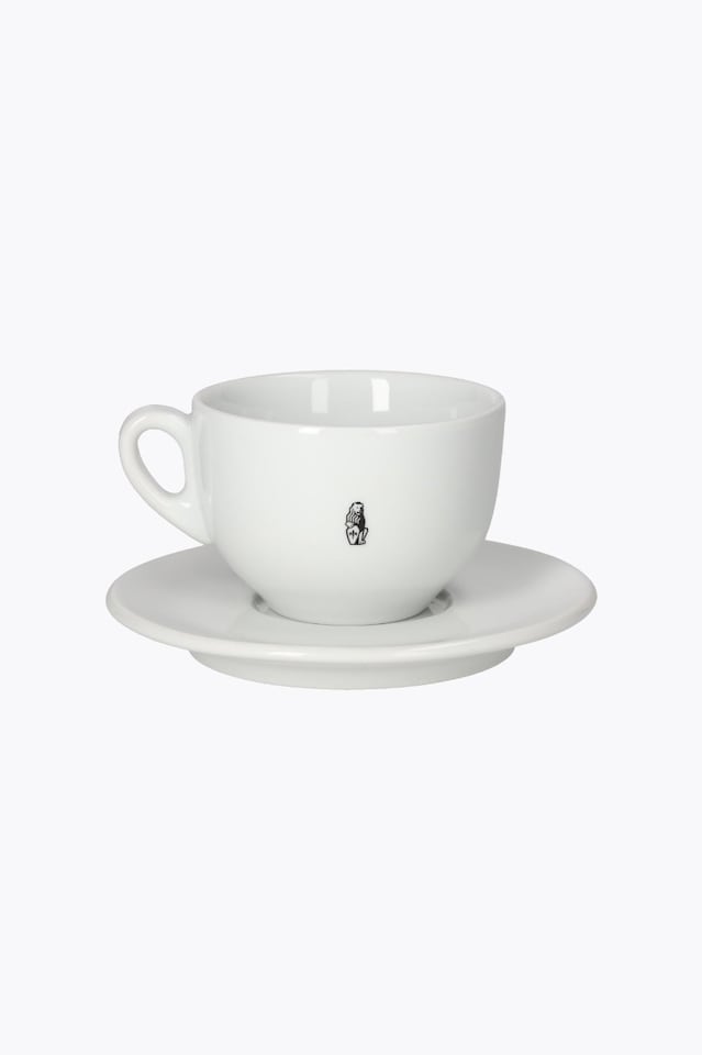 La Marzocco linea Cappuccino Cup Black mit Saucer
