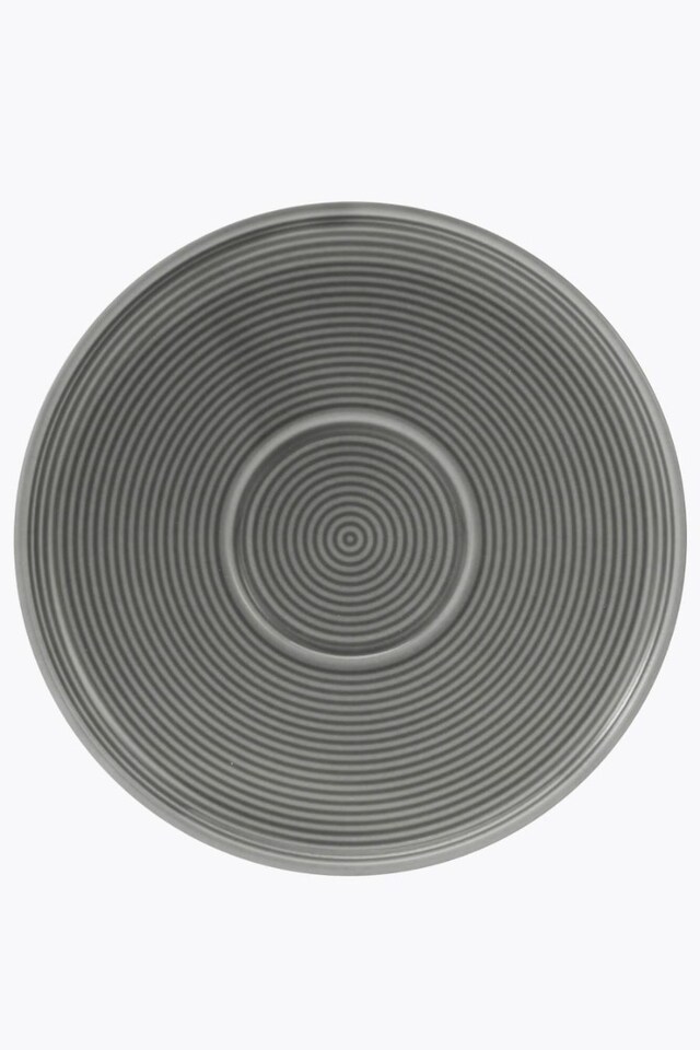 CreaTable Session Cappuccino Saucer Gray