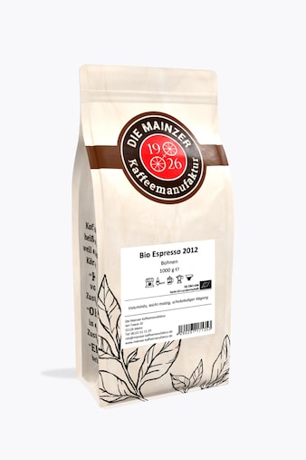 Mainzer Kaffeemanufaktur Organic Espresso 2012 1kg