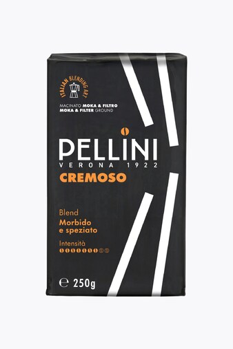 Pellini, Pellini Cremoso ground 250g Moka & Filter, 