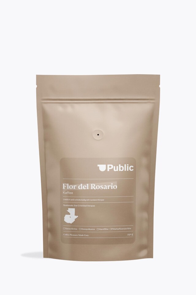 Public Coffee Roasters, Public Coffee Roasters Flor del Rosario 250g, , Image 1 of 1