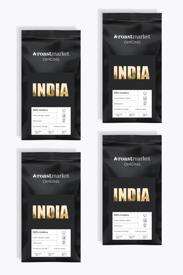 roastmarket ORIGINS INDIA Value Pack 1kg