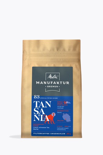 Melitta® Manufaktur Coffee Bremen Tanzania 250g