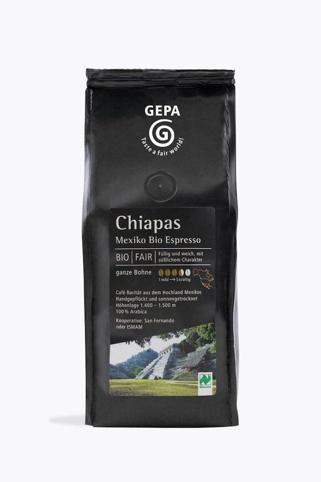 GEPA Organic Espresso Chiapas 1kg
