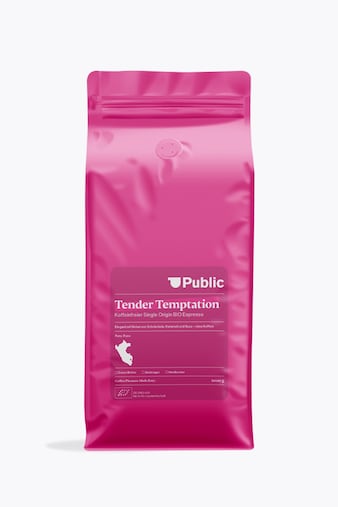 Public Coffee Roasters, Public Coffee Roasters Tender Temptation Decaffeinated 1kg, 
