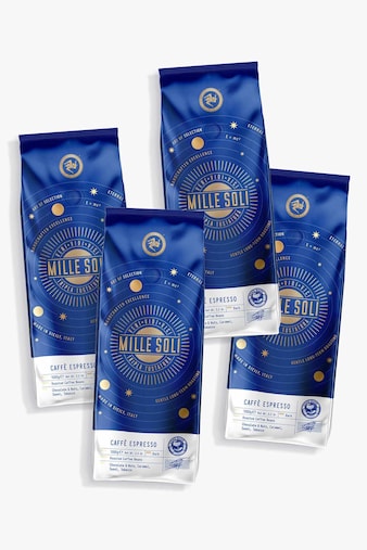 Mille Soli Caffe Espresso pack économique 4kg