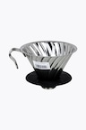 Hario V60 Metal Dripper 02 Stainless Steel Coffee Filter (Pour-Over Brewer)