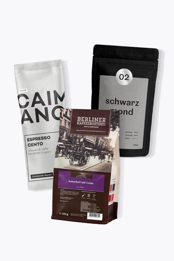 100% Arabica Espresso - Tasting Set 750g