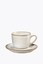 Taza de espresso ASA Selection con platillo Saisons Sand