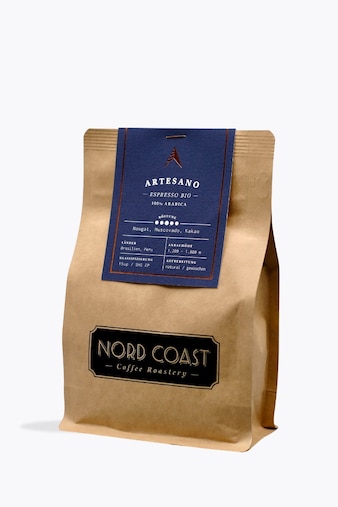 Nord Coast Coffee Artesano Espresso Organic 250g