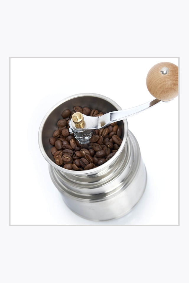 Zeller Present Coffee Grinder Stainless Steel 27219