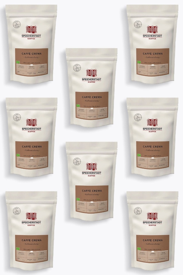 Speicherstadt Caffè Crema Bio pack économique 4kg