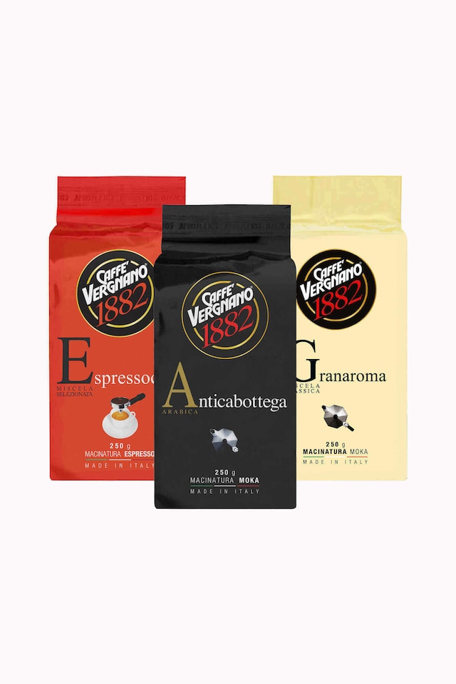Caffè Vergnano Tasting Set 750g Ground