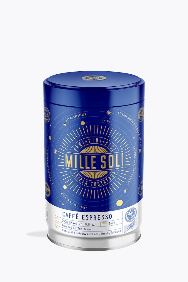 Mille Soli Caffè Espresso 250g Tin