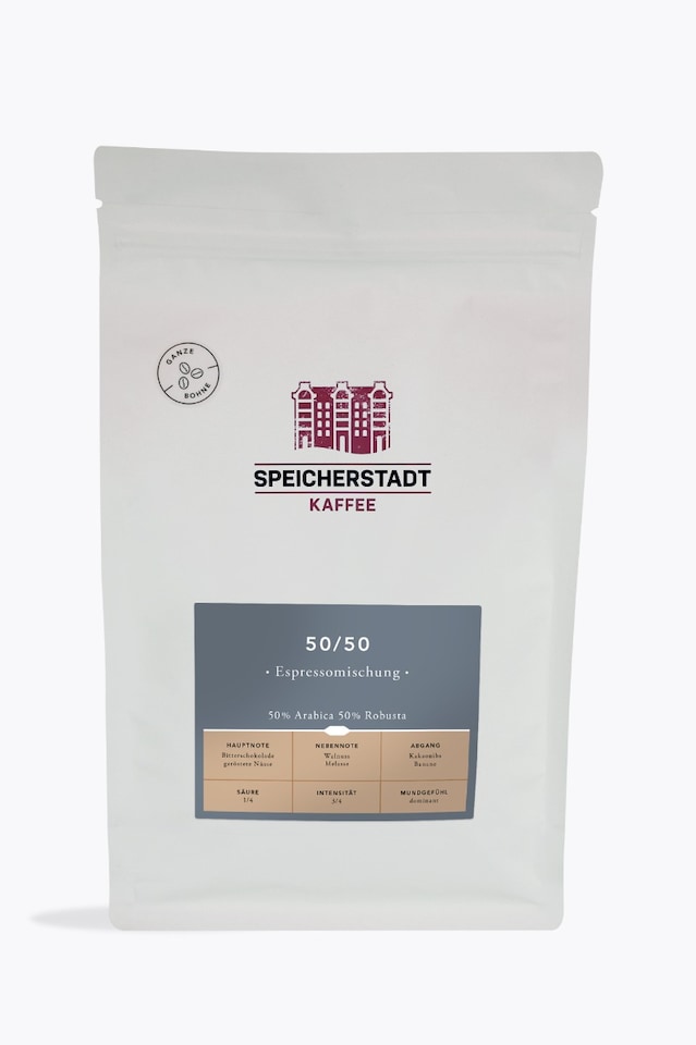 Speicherstadt 50/50 Espresso Blend 1kg