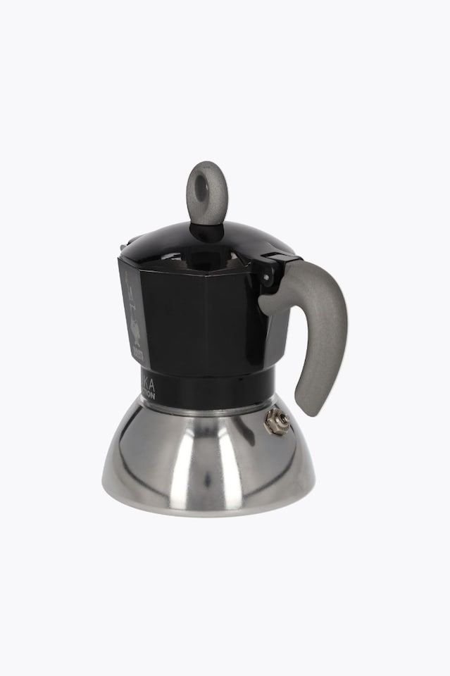 Bialetti Espressokocher New Moka Induction 2 tasses Noir